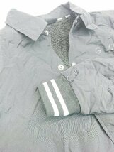 ◇ GAViC ガビック ブランドロゴ シンプル 裏地ボア 長袖 ジャケット サイズM ブラック メンズ P_画像5