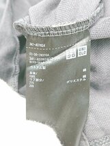 ◇ UNIQLO ユニクロ リラックスフィット 半袖 ポロシャツ サイズL グレー系 メンズ P_画像4