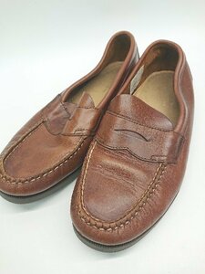 ◇ G.H. Bass & Co. ジーエイチバス Ｕチップ 定番 ローファー シューズ サイズ6 7 40 ブラウン レディース P