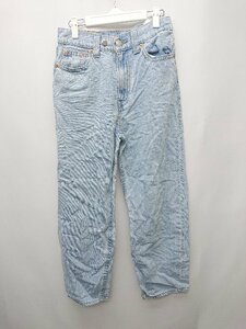 ◇ Levi's リーバイス ワイド 定番 デニム ジーンズ パンツ サイズ27 インディゴ レディース P