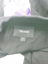 ◇ VOLNEO. ボルネオ ロング スリーブ ロゴ プリント 長袖 Tシャツ サイズM ブラック メンズ P_画像3
