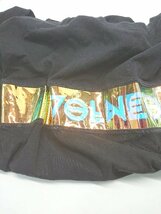 ◇ VOLNEO. ボルネオ ロング スリーブ ロゴ プリント 長袖 Tシャツ サイズM ブラック メンズ P_画像5