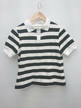 ◇ MIRO AMURETTE ボーダー カジュアル 可愛い 半袖 Tシャツ カットソー サイズM ホワイト ブラック レディース P_画像1