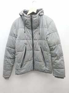 ◇ OUTDOOR PRODUCTS ジップアップ シンプル アウトドア 中綿 長袖 ブルゾン ジャンパー サイズL グレー メンズ P