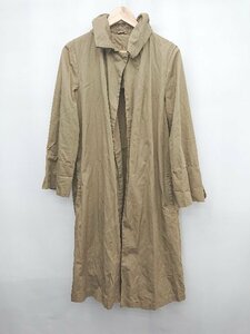 * Audrey?and John?Wad lovely thin button less long sleeve spring coat size M Brown lady's P