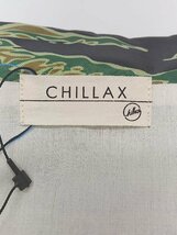 ◇ ◎ ●未使用● CHILLAX チラックス 新品タグ ダイガーカモ 長袖 ジャケット サイズＭ カーキ ブラック メンズ P_画像3