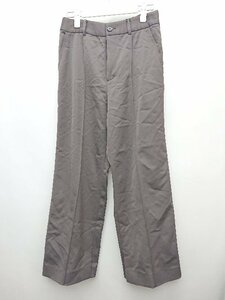 * UNTITLED waist rubber side slit stretch strut pants size 2 charcoal gray lady's P