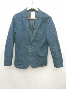 ◇ STILL BY HAND スティル バイ ハンド シンプル 無地 長袖 ジャケット サイズ46 ネイビー メンズ P