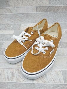 ◇ ●美品● VANS バンズ 721356 スニーカー シューズ サイズ23.0cm ブラウン系 レディース P