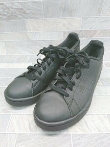 ◇ adidas アドバンコート ベース ADVANCOURT BASE EE7693 スニーカー シューズ サイズ28.5 ブラック メンズ P