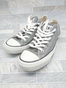 ◇ コンバース CONVERSE CANVAS ALL STAR OX 1C989 スニーカー シューズ サイズ25.0 チャコール レディース メンズ P