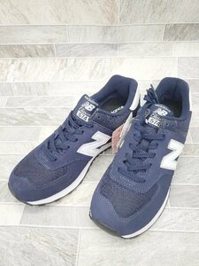 ◇ ◎ ●美品● new balance ニューバランス ML574EN2 スニーカー シューズ サイズ26.5cm ネイビー メンズ P