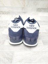 ◇ ◎ ●美品● new balance ニューバランス ML574EN2 スニーカー シューズ サイズ25.5cm ネイビー メンズ P_画像3