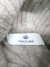 ◇ Sonny Label サニーレーベル タートルネック 長袖 ロング丈 ニット ワンピース サイズFREE グレージュ系 レディース P_画像3