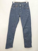 ◇ Levi's リーバイス ボタンフライ デニム パンツ ジーンズ サイズW 28 L 32 インディゴ レディース P_画像1