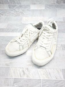 ◇ CONVERSE コンバース?1CL668?シェブロンスター ローカット スニーカー シューズ サイズ24.5 ホワイト レディース P