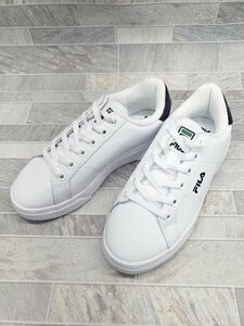 ◇ FILA フィラ COURT PLUMPY LITE 厚底?UFW23046 143 スニーカー シューズ サイズ25.0 ホワイト レディース P