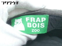 ◇ FRAPBOIS フラボア 千鳥格子 キャスケット 帽子 グレージュ ブラック レディース_画像5