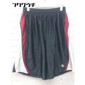 * champion products Champion waist rubber Logo embroidery training pants L black white red # 1002798833692