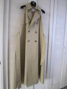  closet adjustment!08 SIRCUS 100%cotton long GILET the best coat #0(40 thin )Y83,600 trying on only unused 