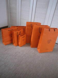 クローゼット整理！HERMES shopping bag 7点 used