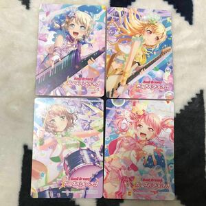 4種セット 秋フェス 限定カード 2019 秋葉原 バンドリ BanG Dream! ガルパ キャラクターカード パスパレ 丸山彩 ガールズバンドパーティ