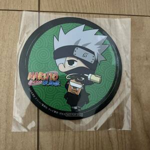 NARUTO BORUTO ばくだん焼き ばくだん焼 コラボ ナルト ボルト 特典 非売品 コースター カカシ