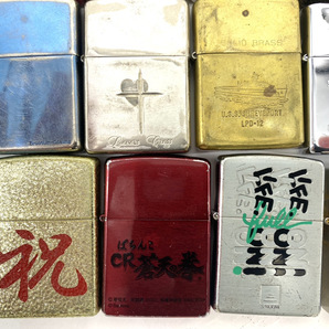 1円★ZIPPO ジッポー まとめて 25点 オイルライター 着火確認無し 中古 ジャンク品扱いの画像4