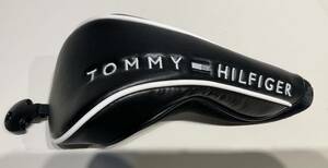 TOMMY HILFIGER GOLF トミー ヒルフィガー ゴルフ ヘッドカバー ブラック　ユーティリティ用　（中古）