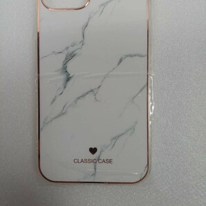 iPhone 12/12 Pro ケース ホワイト 大理石調 スマホケース カバーの画像2