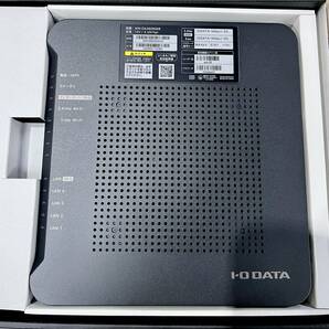 蘇さ(PMY61) IO DATA Wi-Fi6 無線LANルーター WN-DAX6000XR 通電確認済 中古品 80サイズ の画像4