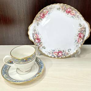 蘇さ(FY1143) Royal Albert ロイヤルアルバート オールドカントリー プレート LENOX カップ＆ソーサー 中古品 80サイズの画像1