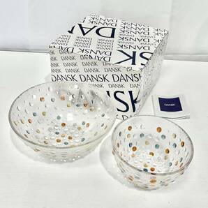 蘇さ(MAY49) 洋食器 ROYAL DOULTON プレート DANSK フルーツボウル ガラスボウルセット 箱付き 中古品 100サイズの画像4