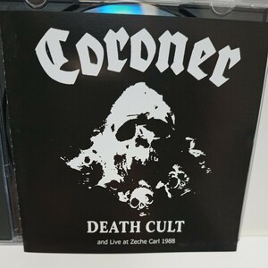 CORONER「DEATH CULT」AND LIVE AT ZECHE CARK 1988
