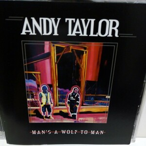 ANDY TAYLOR「MAN'S A WOLF MAN」最新作