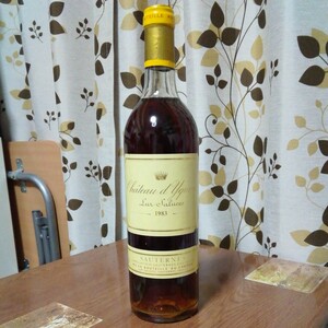 未開栓　CH.D'YQUEM　シャトー・ディケム　ソーテルヌ　1983年　750ml