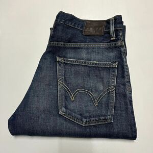 EDWIN Edwin ED05 широкий распорка джинсы Denim брюки W30 сделано в Японии 