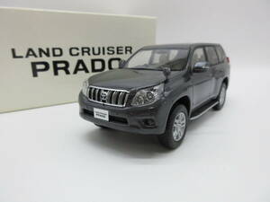 1/30 トヨタ 新型ランドクルーザープラド ランクル　PRADO 前期 非売品 カラーサンプル ミニカー　グレーメタリック