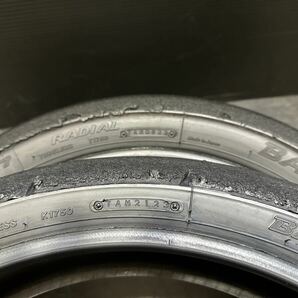 2 バリ山 30分使用 ブリジストン R11 120/600R17 180/640R17 ラップ巻室内保管 120/70 180/60 190/55 スーパーコルサ の画像7