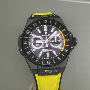 美品 稼働 ウブロ ビッグバンe ブラックセラミック440.CI.1100.RX HUBLOT スマートウォッチ クォーツ メンズの画像3