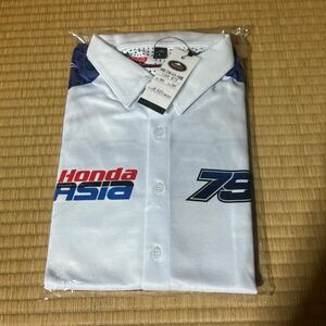  limited goods Kushitani made Honda team Asia pit shirt small . Indigo 