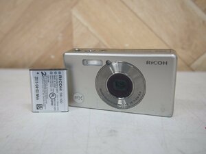 ☆【1K0321-36@1】 RICOH リコー コンパクトデジタルカメラ PX バッテリー付 WATER&DUST PROOF f=5-25 1:3.9-5.4 ジャンク