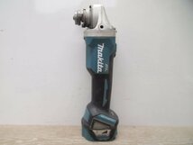 ☆【1K0322-10】 makita マキタ 充電式ディスクグラインダ GA412D 18V ジャンク_画像2