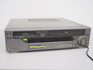 ☆【2K0327-8】 SONY ソニー Hi8/VHS 8ミリ ハイエイト ビデオカセットレコーダー WV-BS2 100V 現状品