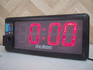 ☆【2K0326-31】 希少 molten モルテン TRAINING TIMER トレーニングタイマー デジタイマー TRT10 100V 現状品