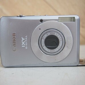 ☆【1H0404-22】 Canon キャノン コンパクトデジタルカメラ PC1147 IXY DIGITAL 80 6.0MEGA PIXELS 5.8-17.4mm 1:2.8-4.9 ジャンクの画像2