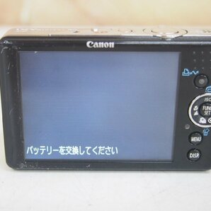 ☆【1H0404-22】 Canon キャノン コンパクトデジタルカメラ PC1147 IXY DIGITAL 80 6.0MEGA PIXELS 5.8-17.4mm 1:2.8-4.9 ジャンクの画像9