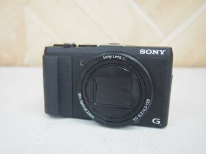 ☆【1H0405-9】 SONY ソニー コンパクトデジタルカメラ DSC-HX60V Cyber-shot ExmorR 20.4MEGA PIXELS 3.5-6.3/4.3-129 ジャンク