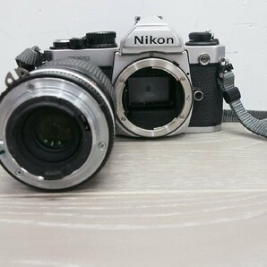 ☆【1H0401-8】 Nikon ニコン フィルムカメラ FM2 レンズキャップ付き 35～105mm 1:1.35～4.5 ジャンクの画像9
