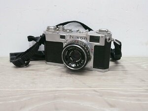 ☆【1H0401-4】 Nikon ニコン フィルムカメラ S2？ 1:2.5 f＝3.5cm ジャンク